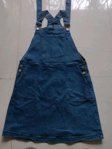 Denim Overall Dress