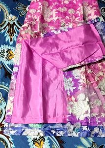 FRONT SLIT CUT KURTA (Floral Pattern) 🩷