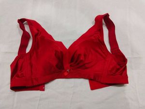 Elegant Red Bra