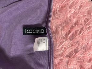 H&amp;M Satin Milkmaid Crop Top