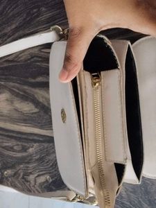 Cute Cream Crossbody Bag