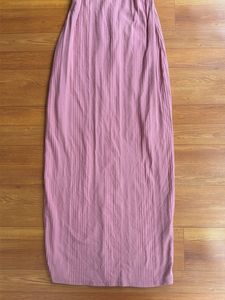 Ribbed Maxi Dress