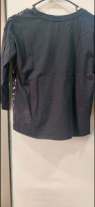 Nush Black Top