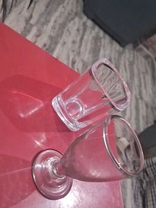 Set Of Two Unique Shorts Glass A