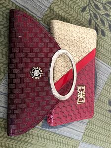 Women Branded Clutches COMBO