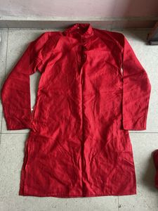 Red Kurta