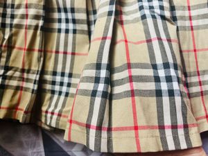 Burberry Plaid Pleated Skirt