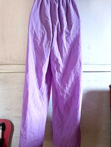 Flowy Lavender Palazzos
