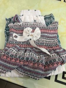 Adorable Floral Print Dress for Girls