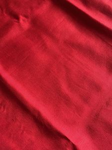 Red Embroidered Kurta