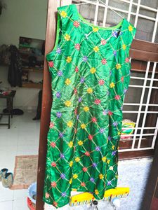 Blue Ethnic dress with kurta 😍😍