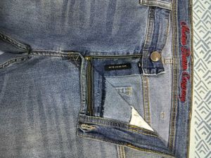 Classic Blue Wash Flare Jeans