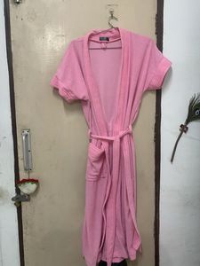 Cozy Pink Bathrobe