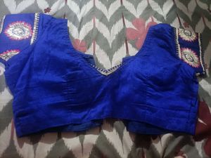 Elegant Blue shaded Saree