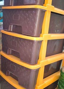 5-Layer Plastic Storage Drawer Organizer