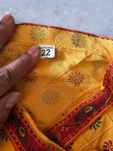 Krishna Dress-  Printed Kurta Dhoti Set