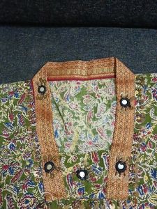 Short Kalamkari Kurta