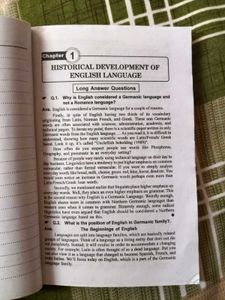 Study King B.A. BEd. English (First Year)