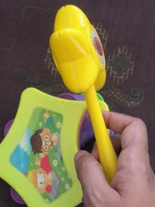 Baby Rattle &amp; Tambourine Set