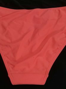 Coral Bikini Bottom / Panty