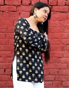 corset back short kurti💌🫕