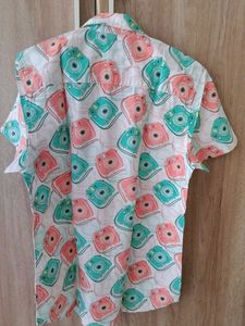 Jack &amp; Jones Camera Print Shirt