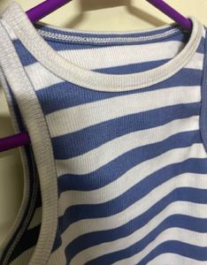 Combo of Butterfly Top and Striped Tan