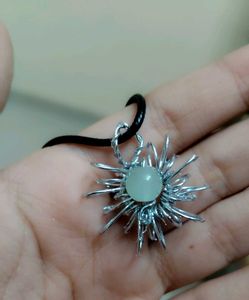 Sunburst Pendant Necklace
