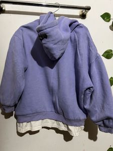Lavender Graphic Hoodie