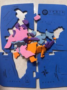 Educational India Map Puzzle