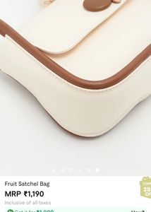 savana Chic Cream Crossbody Bag with Scarf Detail