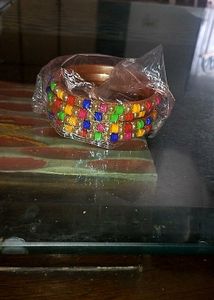 Vibrant Beaded Bangles