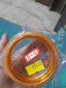 Elegant Golden Bangles Set