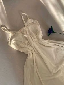 Vintage Lace Slip Nightgown