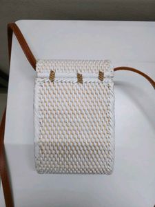 Woven Crossbody Bag (New)