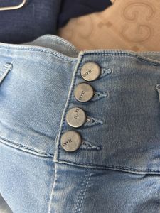 High Waisted Light Wash Jeans