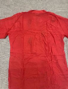 Light Red Embroidered Tunic