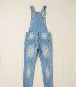 Light Wash Denim Overalls
