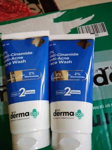 The Derma Co. Anti-Acne Face Wash (2 Tubes)