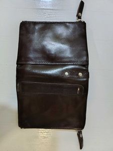 Pure Leather 12 pocket wallet, Men's / Women's