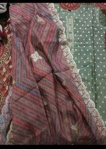 Elegant Green Kurta Set with Dupatta
