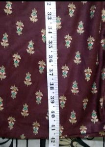 Elegant Maroon Embroidered Kurta
