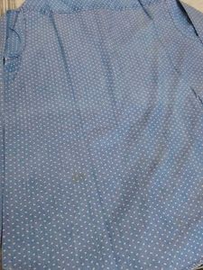 Blue Patterned Shirt