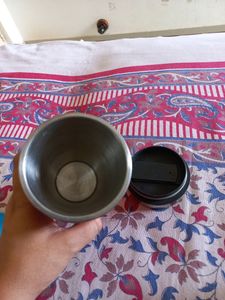 Steel Tumbler with cap