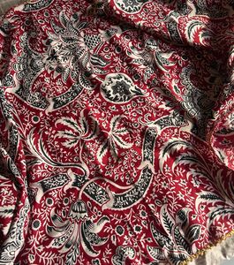 Elegant Maroon Printed Dupatta