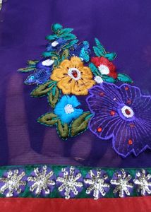 Dual Color Saree