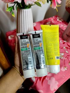 Dot &amp; key face wash and Garnier