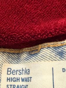 Bershka High Waist Straight Jeans