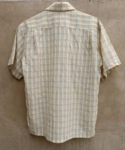 Classic Plaid Short Sleeve Men's Shirt
