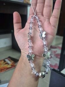 Cute Butterfly Beaded Phone charm